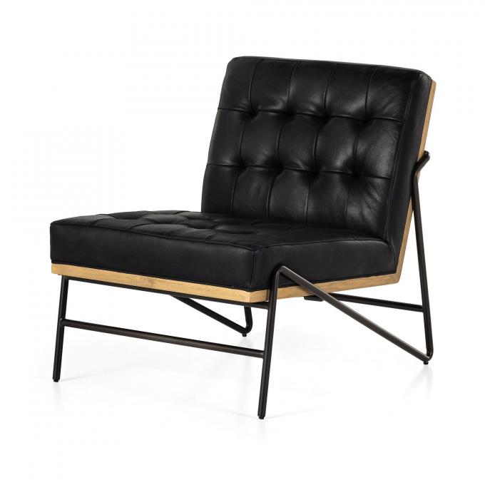 Accent PU Leather Lounge Chair Recliner Chaise Mobiliário moderno 0