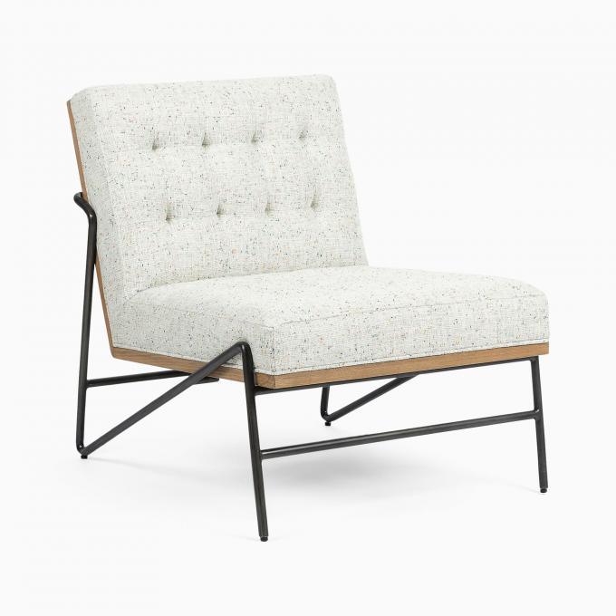 Accent PU Leather Lounge Chair Recliner Chaise Mobiliário moderno 4