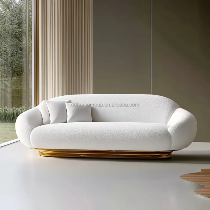 2 Sofás Italianos Reclináveis para Casa, Móveis, Design Moderno, Luxo, Sala de Estar 3