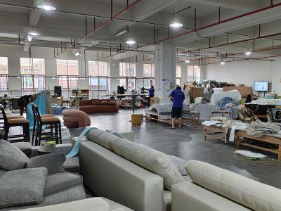 Conjuntos de Sofás de Hotel em Veludo e Couro Genuíno para Mobiliário de Lobby de Hotel Multifuncional, Salas de Estar ou Mobiliário de Apartamento 14