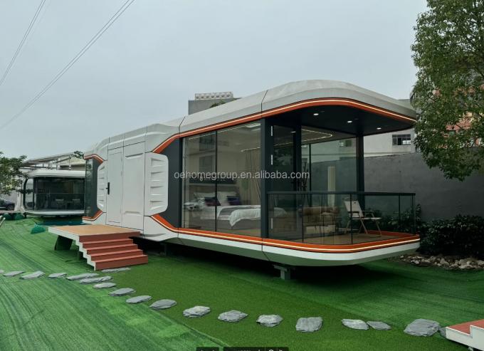 Sistema Inteligente Acampamento ao ar livre Casa Cabana Espaço Casa Móvel Espaço Espaço de Sala Prefabricado 18