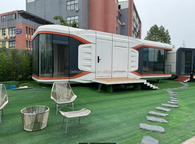 Sistema Inteligente Acampamento ao ar livre Casa Cabana Espaço Casa Móvel Espaço Espaço de Sala Prefabricado 21