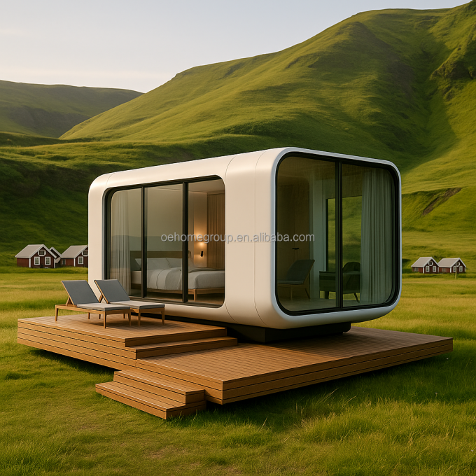 Cápsulas de escritório privadas modulares OEM ODM à prova de som para jardim exterior e quintal 2