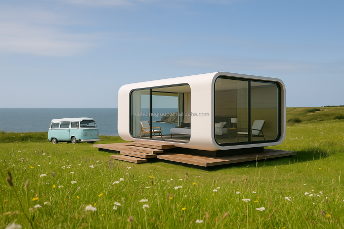 Cápsulas de escritório privadas modulares OEM ODM à prova de som para jardim exterior e quintal 3