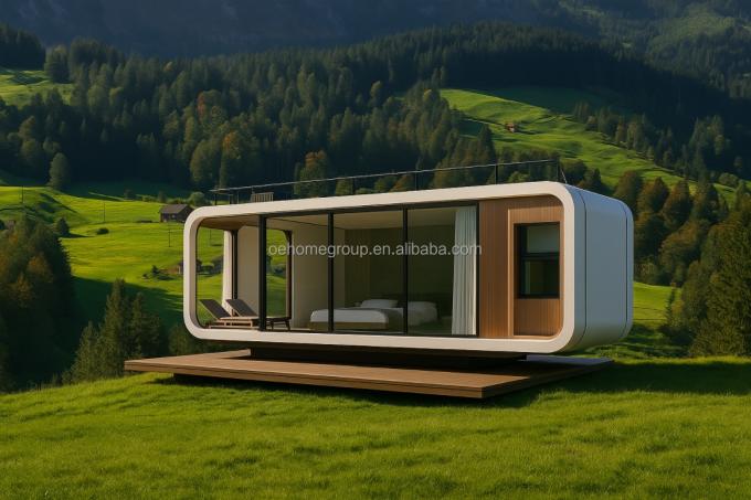 Cápsulas de escritório privadas modulares OEM ODM à prova de som para jardim exterior e quintal 7