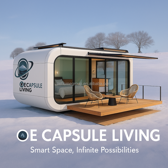 Sistema Inteligente Acampamento ao ar livre Casa Cabana Espaço Casa Móvel Espaço Espaço de Sala Prefabricado 7