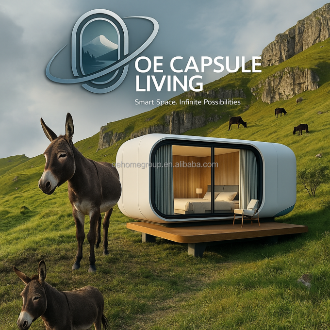 Casa de contêiner de transporte moderna de luxo de 20 pés, pequena estrutura de aço pré-fabricada residencial para hotéis, vilas e espaço de apartamentos 3
