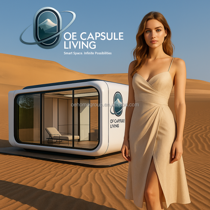 Villa Cápsula Casa Móvel Hotel Cápsula Pequena Casa Moderna Modular Casas Pré-fabricadas Casa Cápsula 2