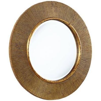 Espelho de parede de ouro para decoração de banheiro