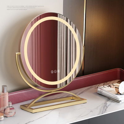Lâmpadas LED 10x Magnificação Redonda Espelho Vanity Dimmer Luz Personalizada