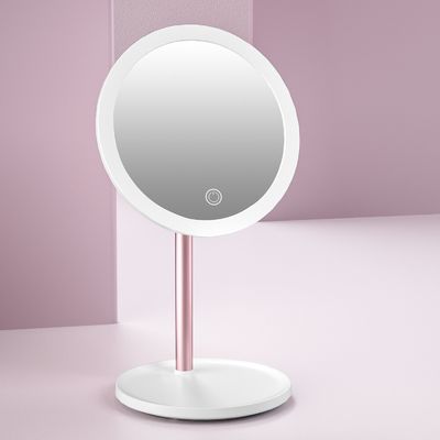 LED iluminado cosmético 10x espelho de ampliação para maquiagem de vaidade
