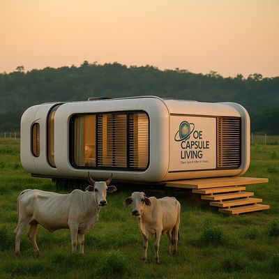 Cápsulas de escritório privadas modulares OEM ODM à prova de som para jardim exterior e quintal