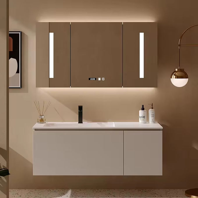 Moderno Rectangular Lava-louça unidade de vaidade gabinete Combo para banheiro banheiro 1