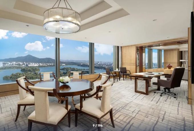 mais recente caso da empresa sobre Shangri-La: Hotel gracioso de 5 estrelas com quartos elegantes e vistas épicas da cidade  8