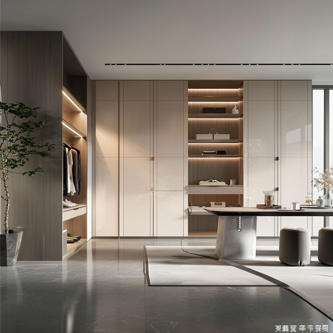 Mobiliário de quarto moderno e econômico Armário com armazenamento Armário de casa 1