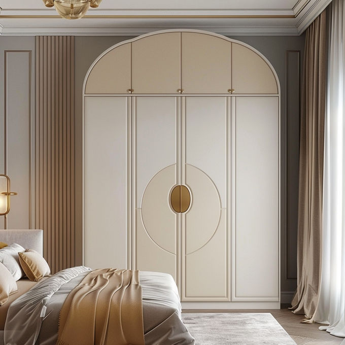 Sistema de armazenamento de guarda-roupa moderno ajustável para organização e armazenamento do quarto 0